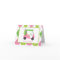Pink & Green Golf Personalised Folded Note Cards