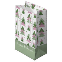 Pink & Green Modern Holiday