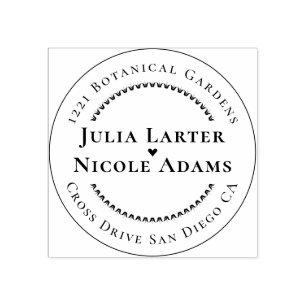 Pink Green Rose Petals Flowers Garden Wedding Rubber Stamp