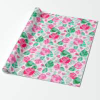 Pink Green Rose Petals Flowers Garden Wedding