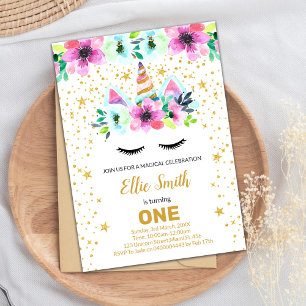 Pink Green Unicorn Cards