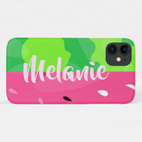 Pink Green Watermelon Summer Stylised Personalised