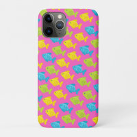 Pink Green Yellow Blue Fish Sea Animals Summer