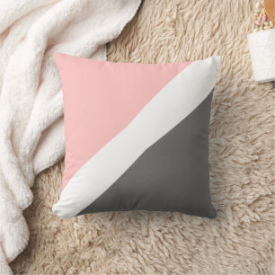 Pink Grey Cushion