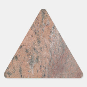 Pink & Grey Marble Triangle Sticker