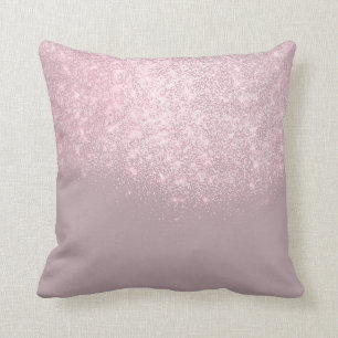 Pink Grey Purple Mauv Glitter Makeup Artist Beauty Cushion