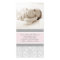 Pink Grey Thank You Baby Shower Photo Cards