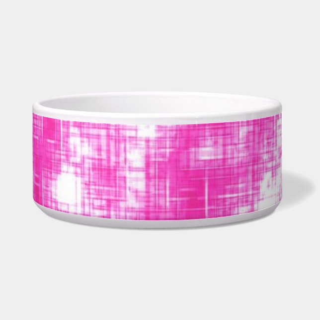 Pink Grundge Pet Bowl (Front)