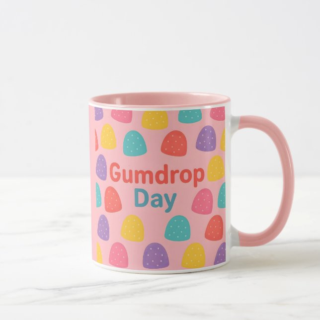  Pink Gumdrop Day Combo Mug (Right)