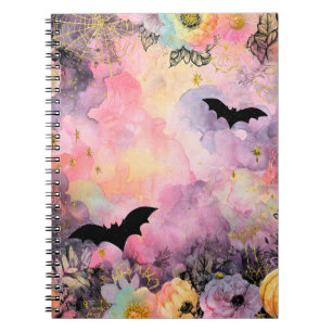 Pink Halloween Notebook
