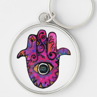 **PINK HAMSA** KEY RING