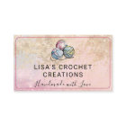 Pink Handmade with Love Crochet Yarn Balls Small