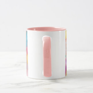 Pink Happy Birthday Cake Mug