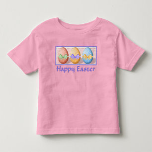 Pink Happy Easter Top