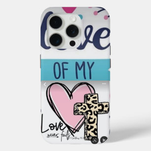 PINK HART &THE HOLY CROSS & 💕 IPhone / iPad case
