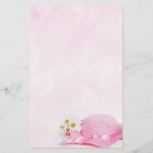 Pink Hat Stationery