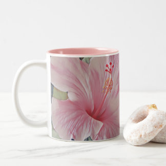 Pink Hawaiian Hibiscus Mug