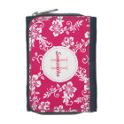 Pink Hawaiian Monogram Personalised Girls Wallet