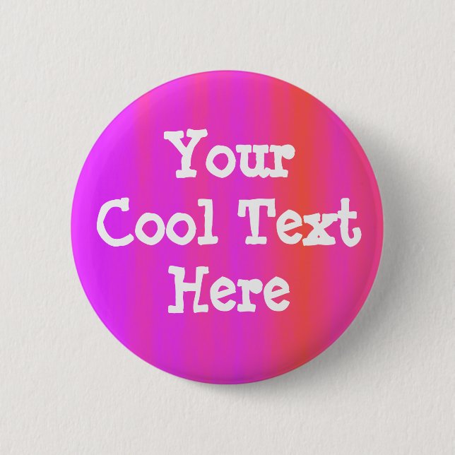 Pink Haze - Template 6 Cm Round Badge (Front)