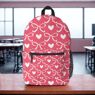 Pink Heart Backpack