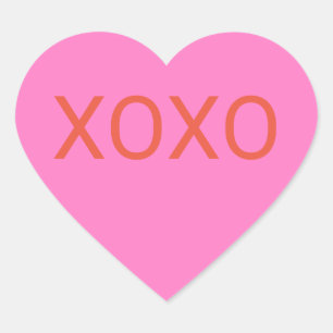 Pink Heart Candy Sticker