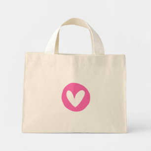 Pink Heart Design Bag