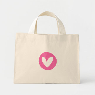 Pink Heart Design Bag