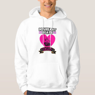 Pink Heart Idol Singing KPop Music Love Design Hoodie