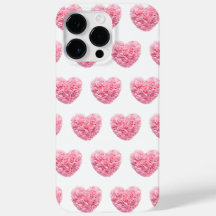 Pink Heart iPhone Case