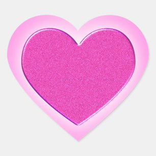 Pink Heart Sticker