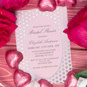 Pink Hearts Bridal Shower