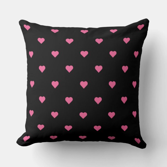 Pink Hearts Cushion (Front)