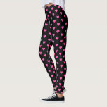Pink Hearts - Cute Love Leggings<br><div class="desc">Pink Hearts - Cute Love Legging - Choose / add your favourite legging colours !</div>