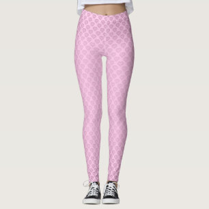Pink Hearts Leggings - Valentine's Yoga Pants