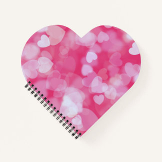 Pink Hearts Notebook