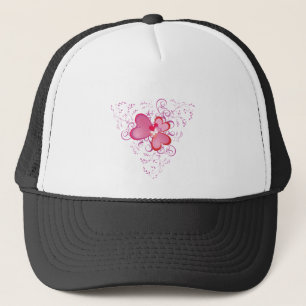 Pink Hearts Trucker Hat