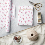 Pink Hearts Valentine's Day Wrapping Paper<br><div class="desc">Watercolor Pink Hearts Valentine's day Wrapping Paper. Matching items available.</div>