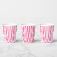 Pink Heat Patterns Valentine's Day Party 2024 Cute