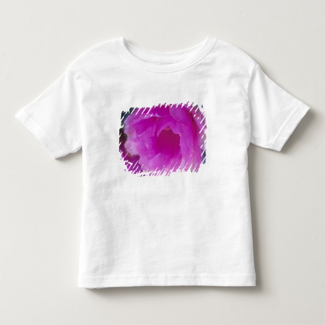 Pink Hedgehog Cactus blossom (Echinocereus Toddler T-Shirt (Front)
