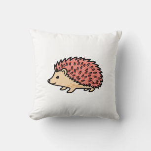 Pink Hedgehog Cushion