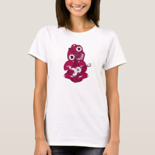 PINK Hei Tiki PINK Ukulele shirt