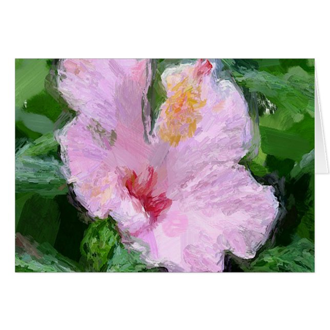 Pink Hibiscus Flower (Front Horizontal)
