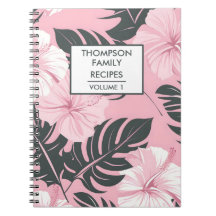 Pink hibiscus flowers Personalised Recipe