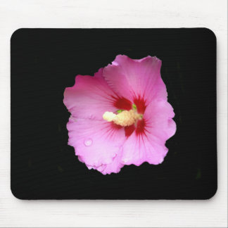 Pink Hibiscus Mouse Mat