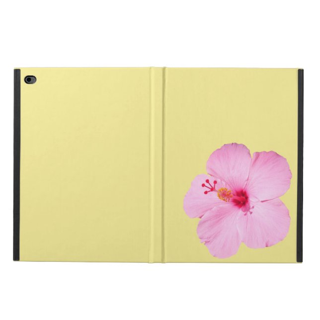 Pink Hibiscus Tropical Flower Powis iPad Air 2 Case (Outside)