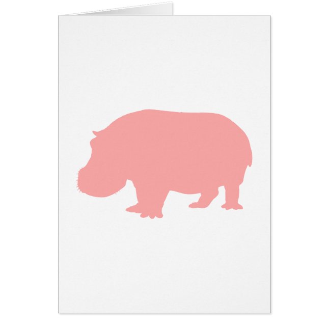 Pink Hippopotamus (Front)