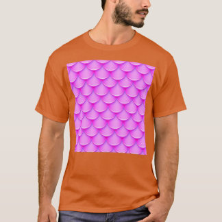 Pink Holographic Mermaid Tail T-Shirt