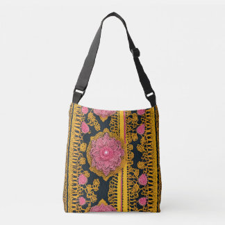 Pink Honey AI art Crossbody Bag