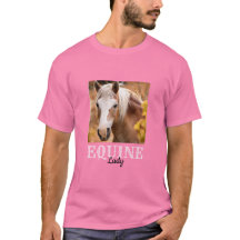 Pink Horse Lover Photo Template