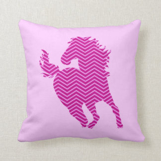 Pink Horse Pillow